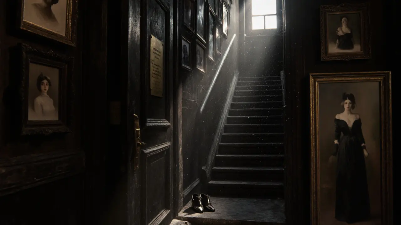 Une entrée secrète d&#039;une agence d&#039;escorte exclusive à Brera, sans enseigne.